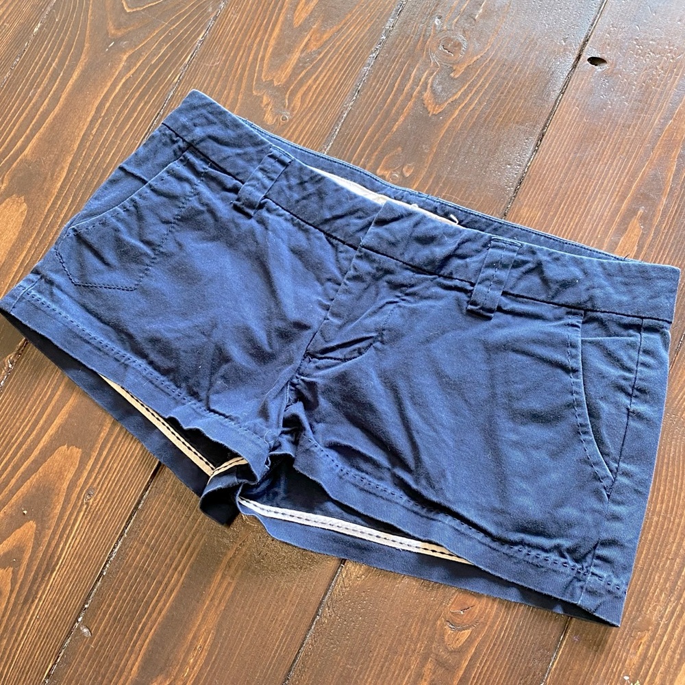EUC Volcom Navy Blue Short Shorts